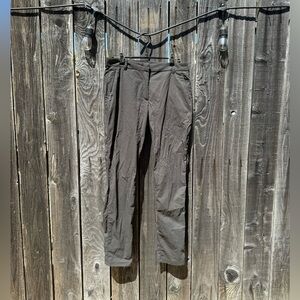 Anatomie Thea Women's Curvy Slim Fit Grey Green Pant size medium athletic/work